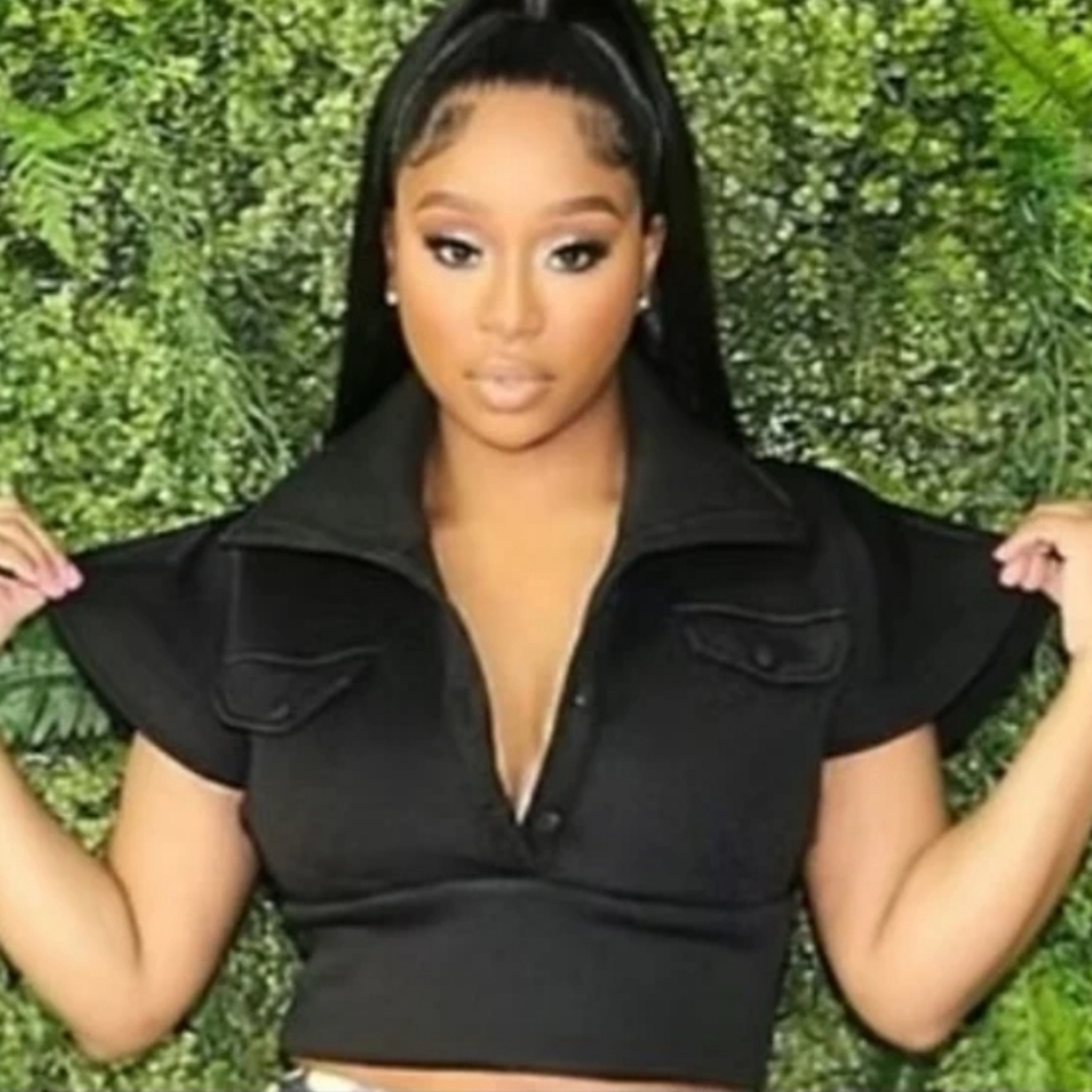 Stylish Black Women's Top